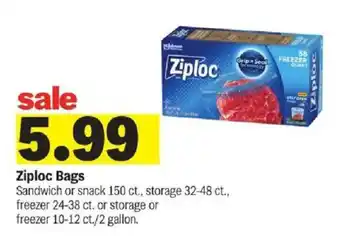 Meijer Ziploc bags offer