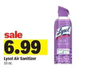 Meijer Lysol air sanitizer offer