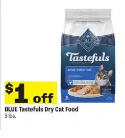 Meijer Blue Tastefuls Dry Cat Food offer