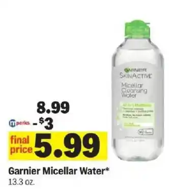 Meijer Garnier Micellar Water offer