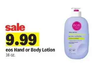 Meijer eos Hand or Body Lotion offer