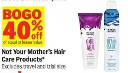 Meijer Not Your Mother's Hair Care Products offer