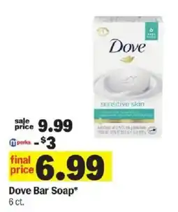 Meijer Dove Bar Soap offer