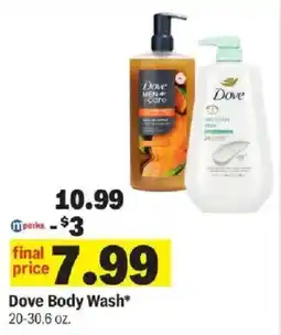 Meijer Dove Body Wash offer