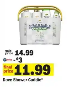 Meijer Dove Shower Caddie offer