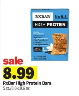Meijer RxBar High Protein Bars offer