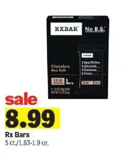 Meijer Rx Bars offer