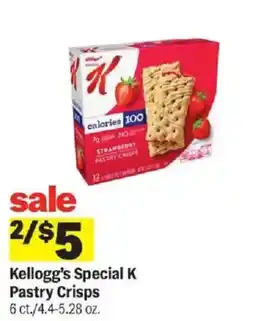Meijer Kellogg's Special K Pastry Crisps offer