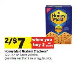 Meijer Honey Maid Graham Crackers offer