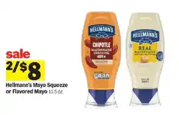 Meijer Hellmann's mayo squeeze or flavored mayo offer