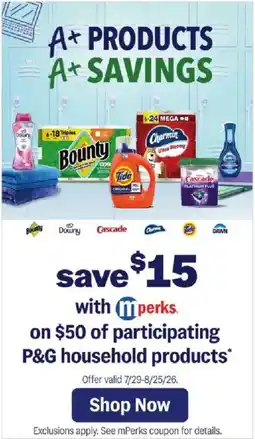 Meijer P&G household products offer