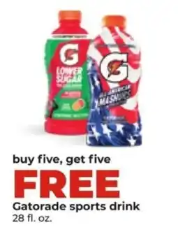 Hy-Vee Gatorade sports drink offer