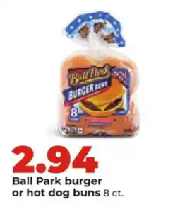 Hy-Vee Ball Park burger or hot dog buns offer