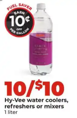Hy-Vee Hy-Vee water coolers, refreshers or mixers offer