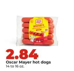 Hy-Vee Oscar Mayer hot dogs offer