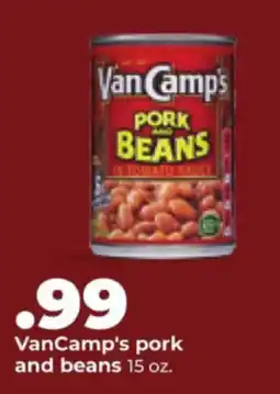 Hy-Vee Vancamp's pork and beans offer