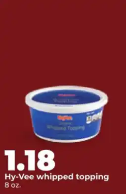 Hy-Vee Hy-Vee whipped topping offer
