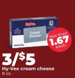Hy-Vee Hy-Vee cream cheese offer