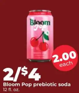 Hy-Vee Bloom Pop prebiotic soda offer