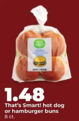 Hy-Vee That's Smart! hot dog or hamburger buns offer