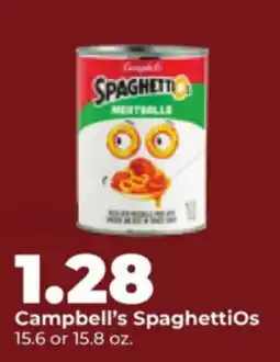 Hy-Vee Campbell's SpaghettiOs offer