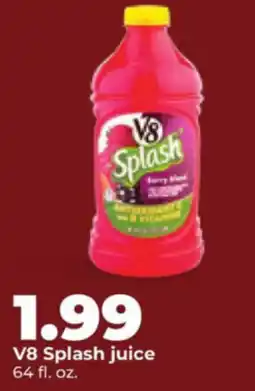 Hy-Vee V8 Splash juice offer