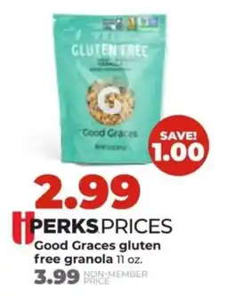 Hy-Vee Good Graces gluten free granola offer