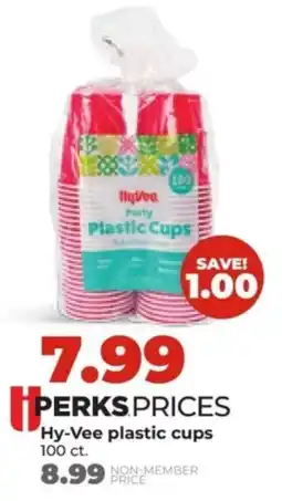 Hy-Vee Hy-Vee plastic cups offer