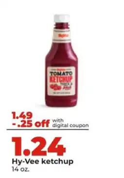 Hy-Vee Hy-Vee ketchup offer