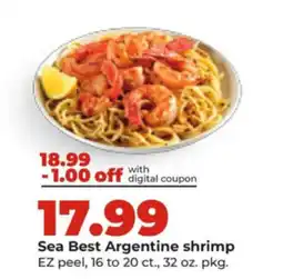 Hy-Vee Sea Best Argentine shrimp offer