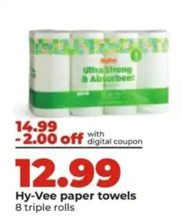 Hy-Vee Hy-Vee paper towels offer