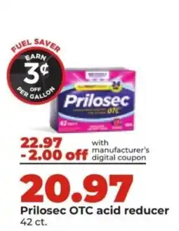 Hy-Vee Prilosec OTC acid reducer offer