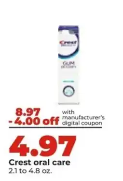 Hy-Vee Crest oral care offer