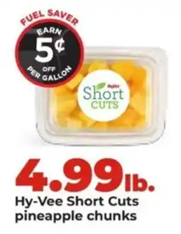Hy-Vee Hy-Vee Short Cuts pineapple chunks offer