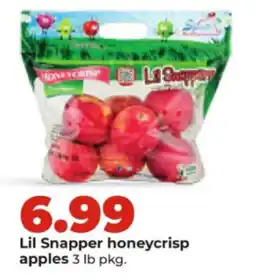 Hy-Vee Lil Snapper honeycrisp apples offer