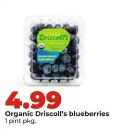 Hy-Vee Organic Driscoll's blueberries offer