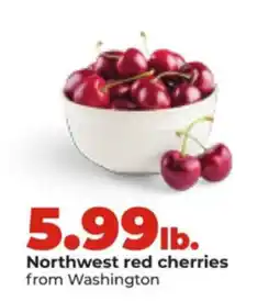 Hy-Vee Northwest red cherries offer