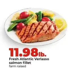 Hy-Vee Fresh Atlantic Verlasso salmon fillet offer