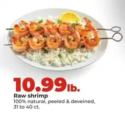 Hy-Vee Raw shrimp offer
