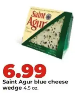 Hy-Vee Saint Agur blue cheese wedge offer