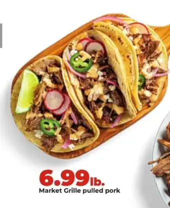 Hy-Vee Market Grille pulled pork offer