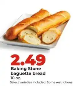 Hy-Vee Baking Stone baguette bread offer