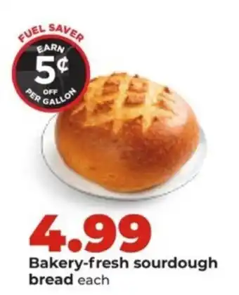 Hy-Vee Bakery-fresh sourdough bread offer