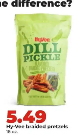 Hy-Vee Hy-Vee braided pretzels offer