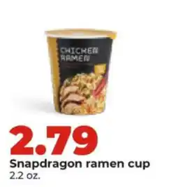 Hy-Vee Snapdragon ramen cup offer
