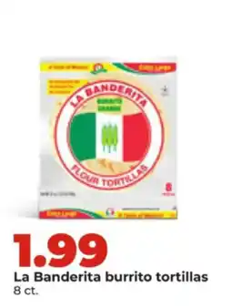 Hy-Vee La Banderita burrito tortillas offer