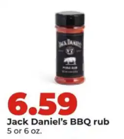 Hy-Vee Jack Daniel's BBQ rub offer