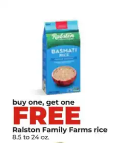 Hy-Vee Ralston Family Farms rice offer