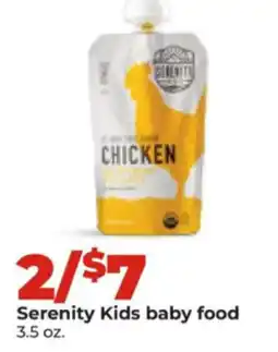 Hy-Vee Serenity Kids baby food offer