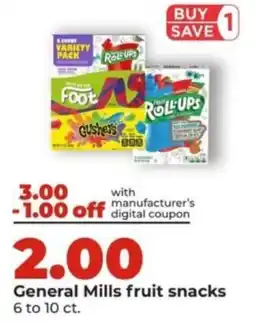 Hy-Vee General Mills fruit snacks offer